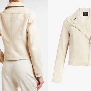 Express Faux Leather Moto Jacket